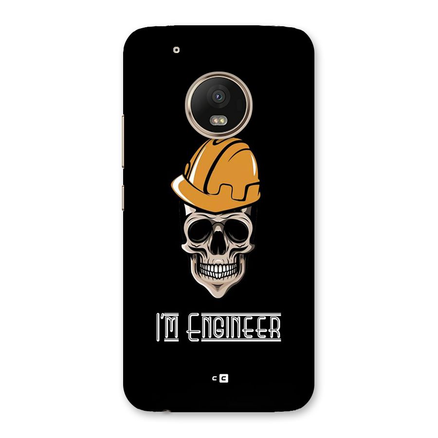 I Am Engineer Back Case for Moto G5 Plus