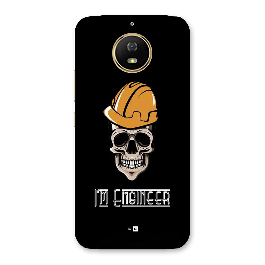 I Am Engineer Back Case for Moto G5s