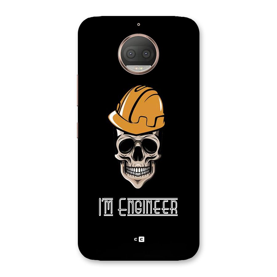 I Am Engineer Back Case for Moto G5s Plus