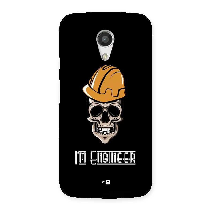I Am Engineer Back Case for Moto G 2nd Gen