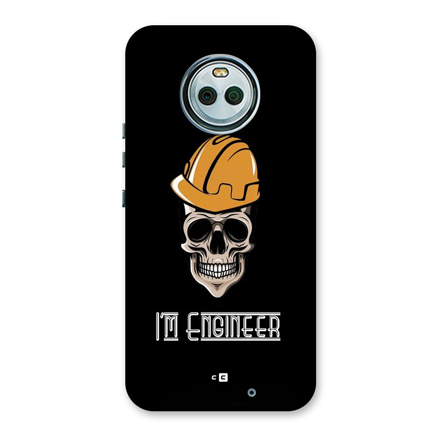 I Am Engineer Back Case for Moto X4