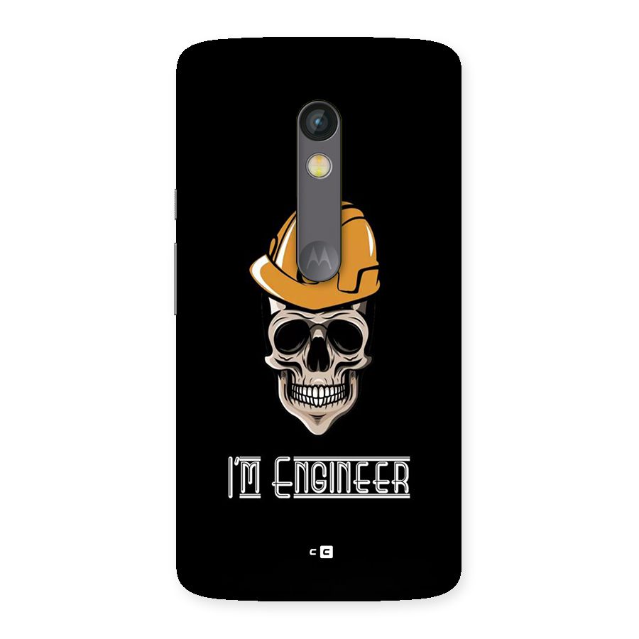 I Am Engineer Back Case for Moto X Play