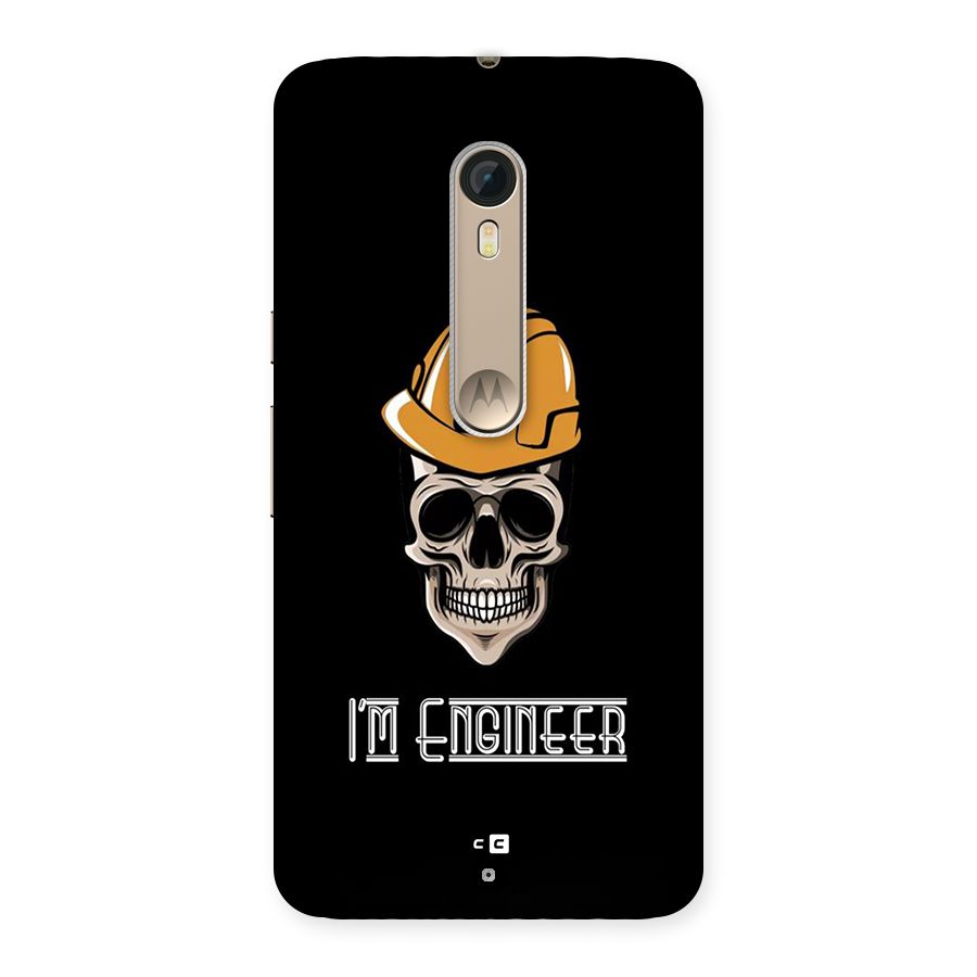 I Am Engineer Back Case for Moto X Style
