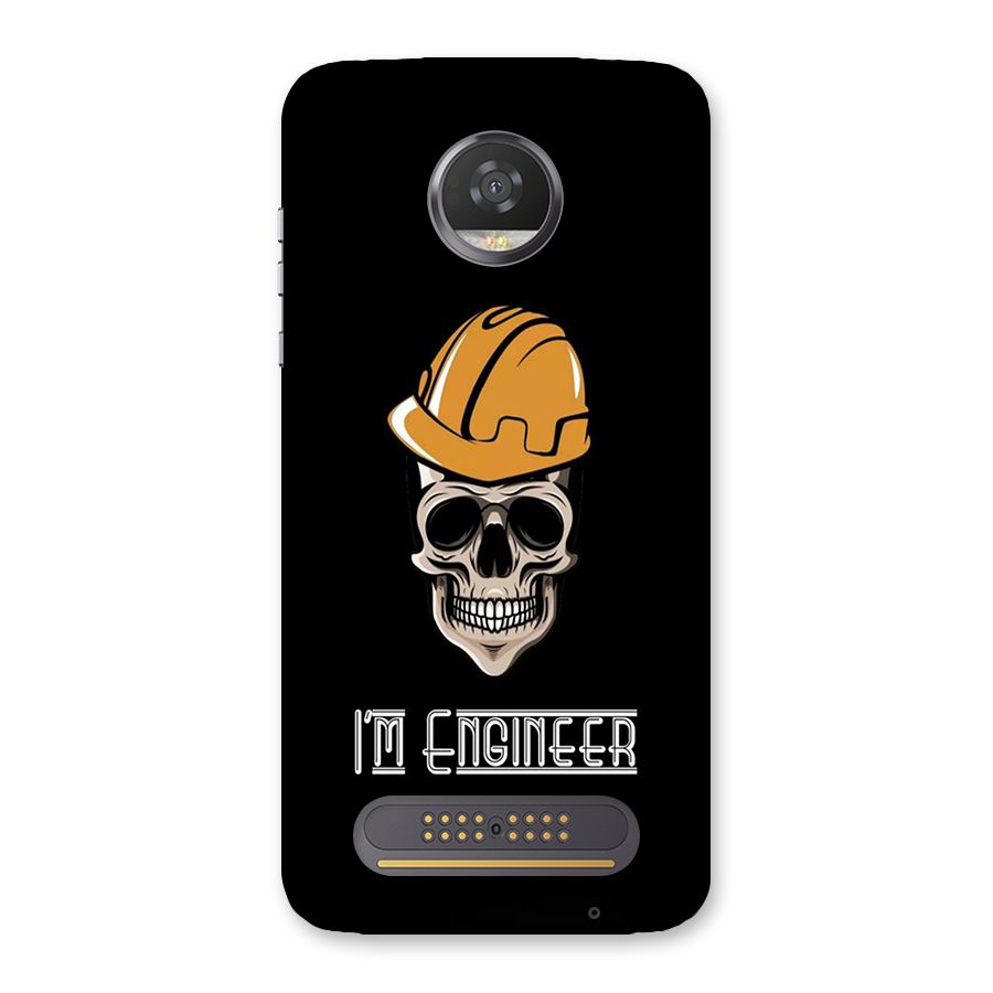 I Am Engineer Back Case for Moto Z2 Play
