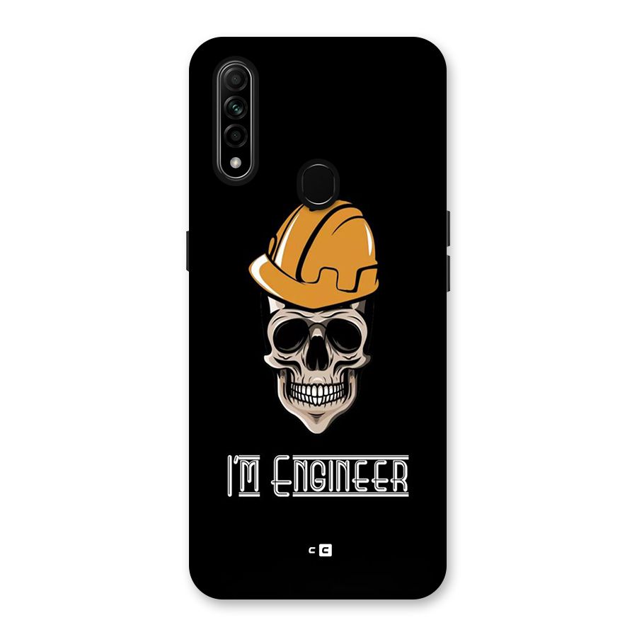 I Am Engineer Back Case for Oppo A31