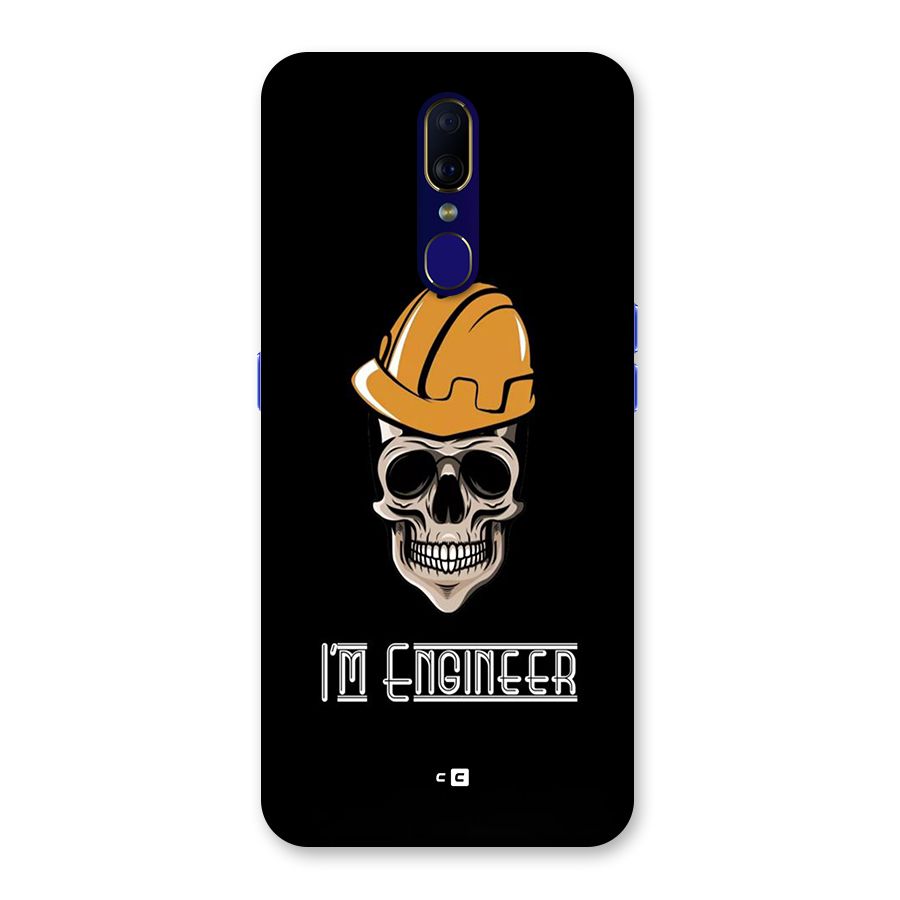 I Am Engineer Back Case for Oppo A9