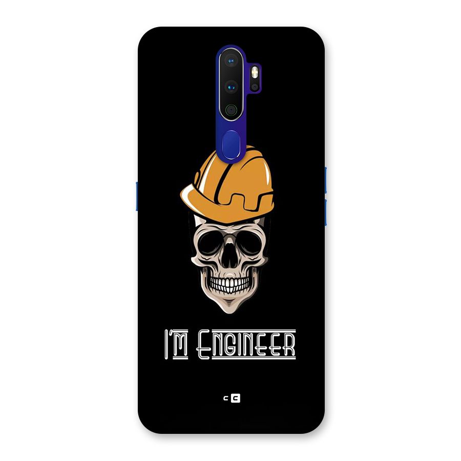 I Am Engineer Back Case for Oppo A9 (2020)