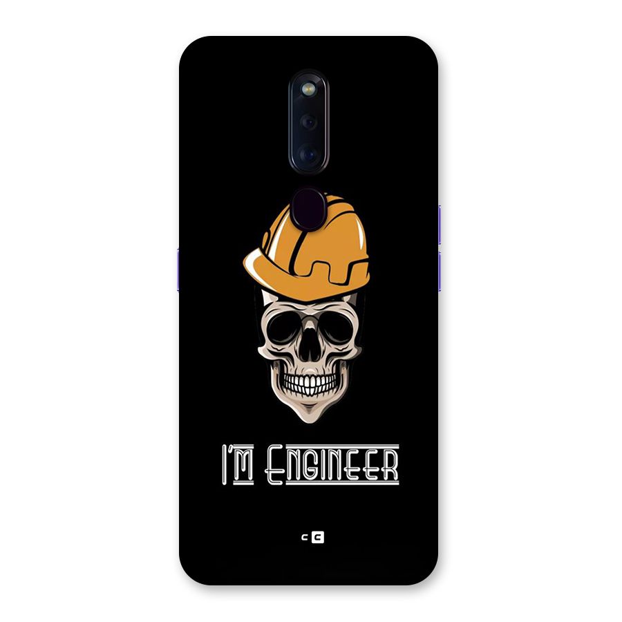 I Am Engineer Back Case for Oppo F11 Pro
