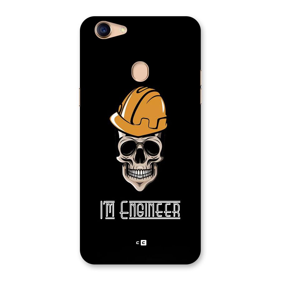 I Am Engineer Back Case for Oppo F5 Youth