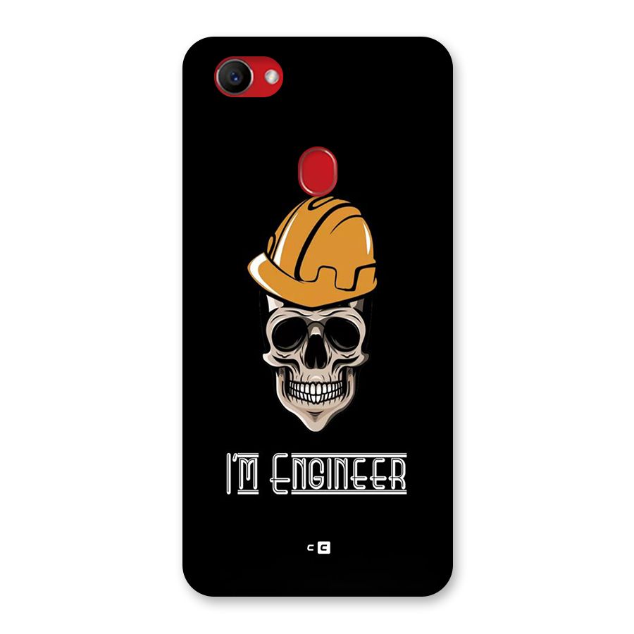 I Am Engineer Back Case for Oppo F7