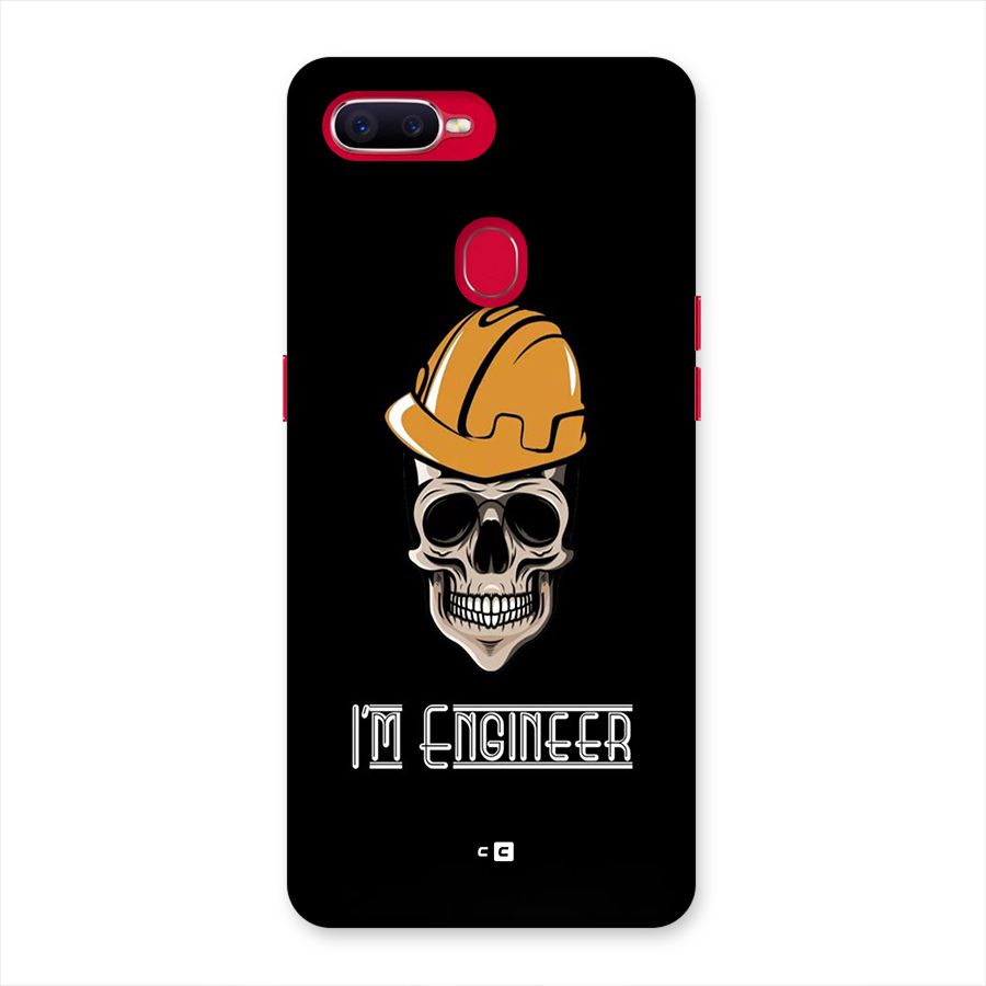 I Am Engineer Back Case for Oppo F9 Pro