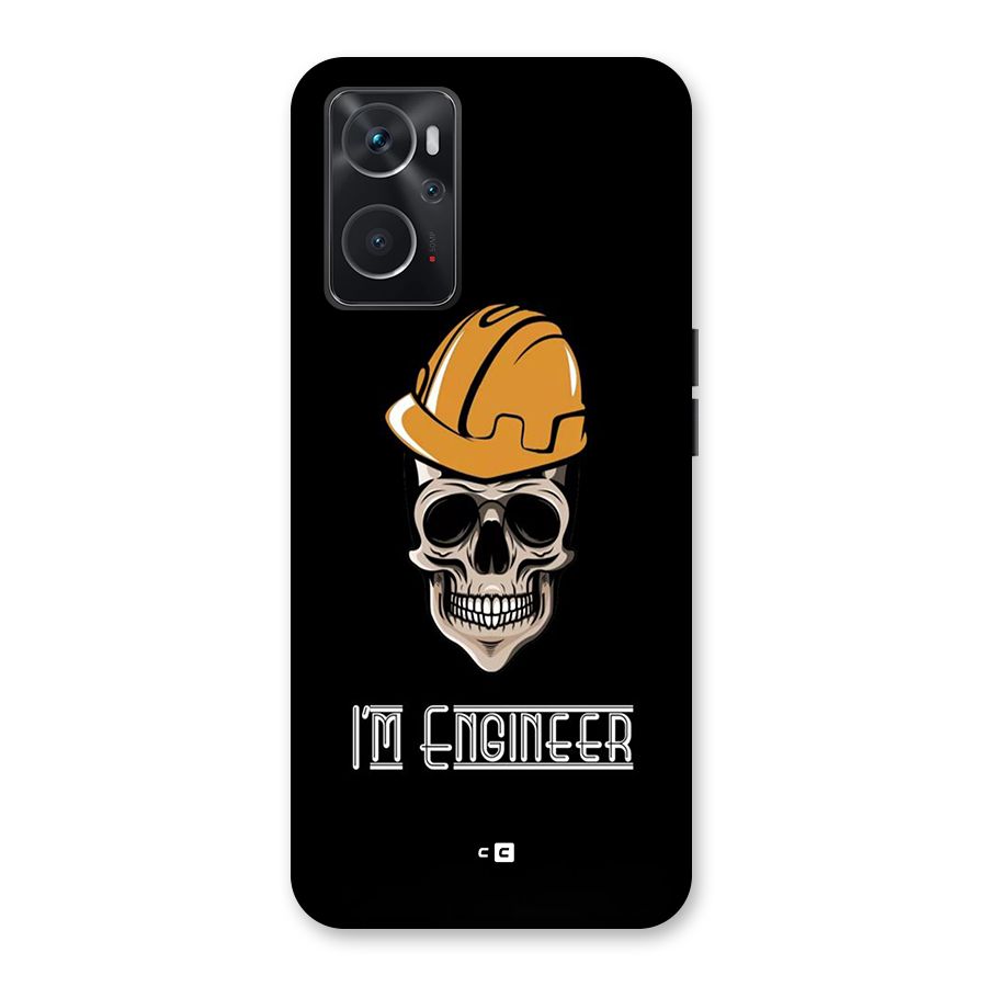 I Am Engineer Back Case for Oppo K10 4G