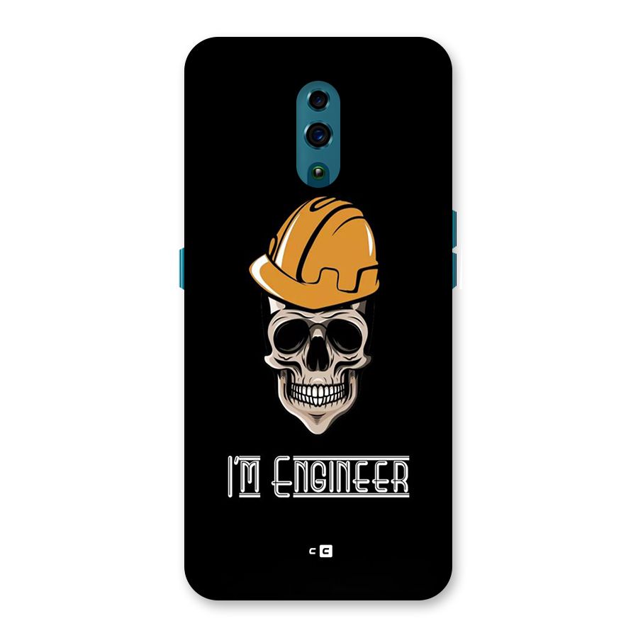 I Am Engineer Back Case for Oppo Reno