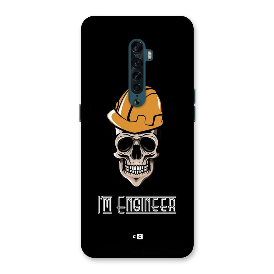 I Am Engineer Back Case for Oppo Reno2