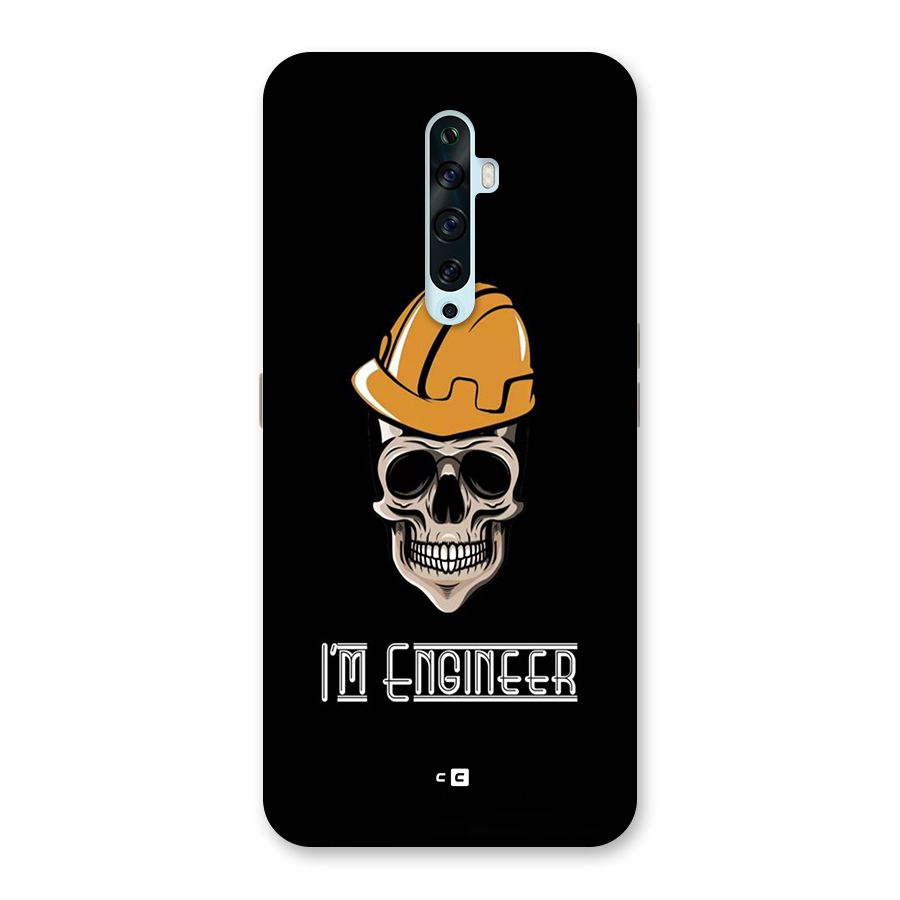 I Am Engineer Back Case for Oppo Reno2 Z