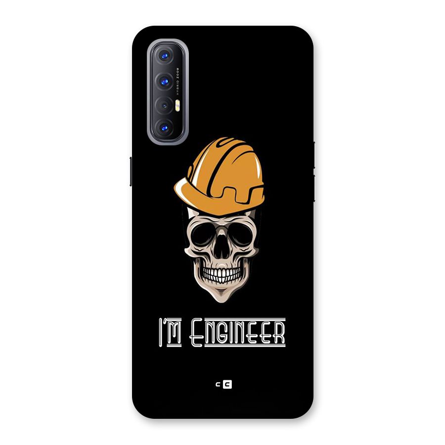 I Am Engineer Back Case for Oppo Reno3 Pro