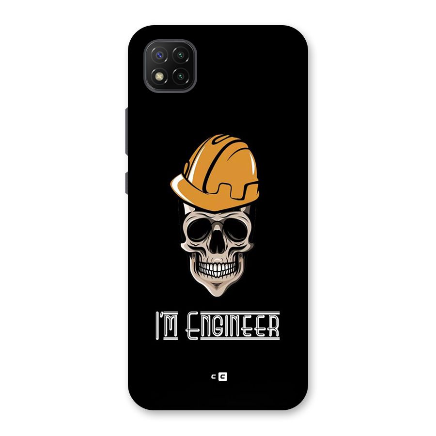 I Am Engineer Back Case for Poco C3