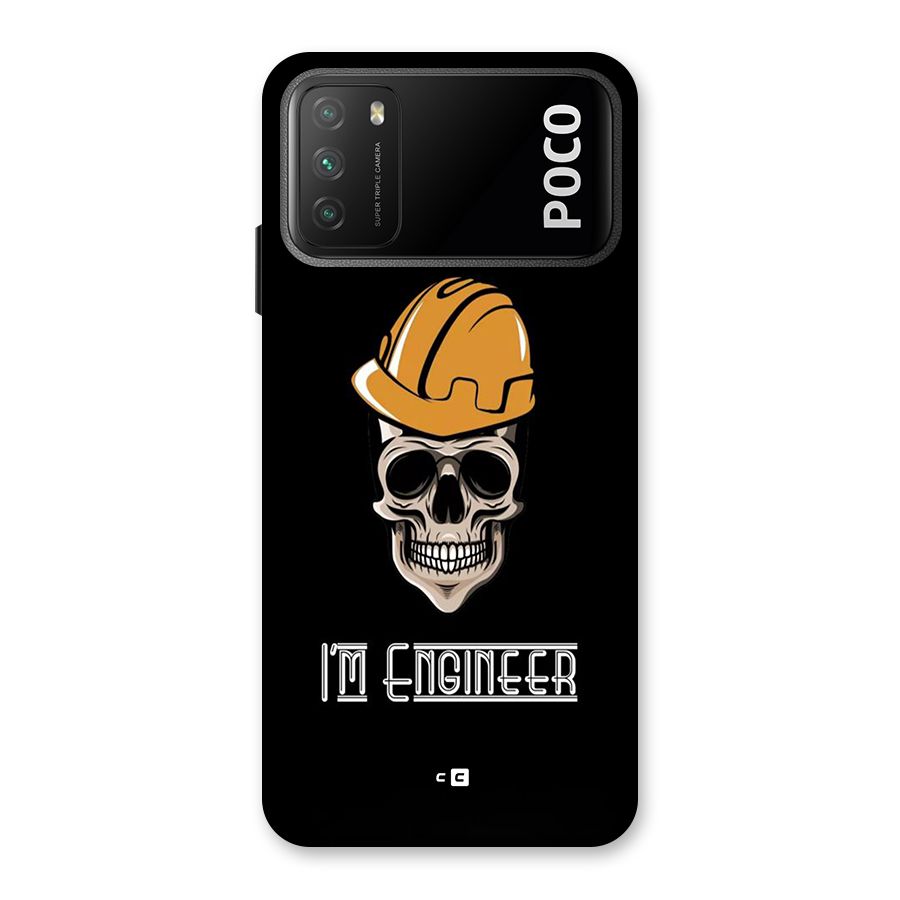 I Am Engineer Back Case for Poco M3