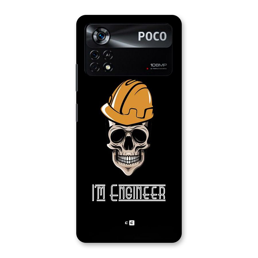 I Am Engineer Back Case for Poco X4 Pro 5G