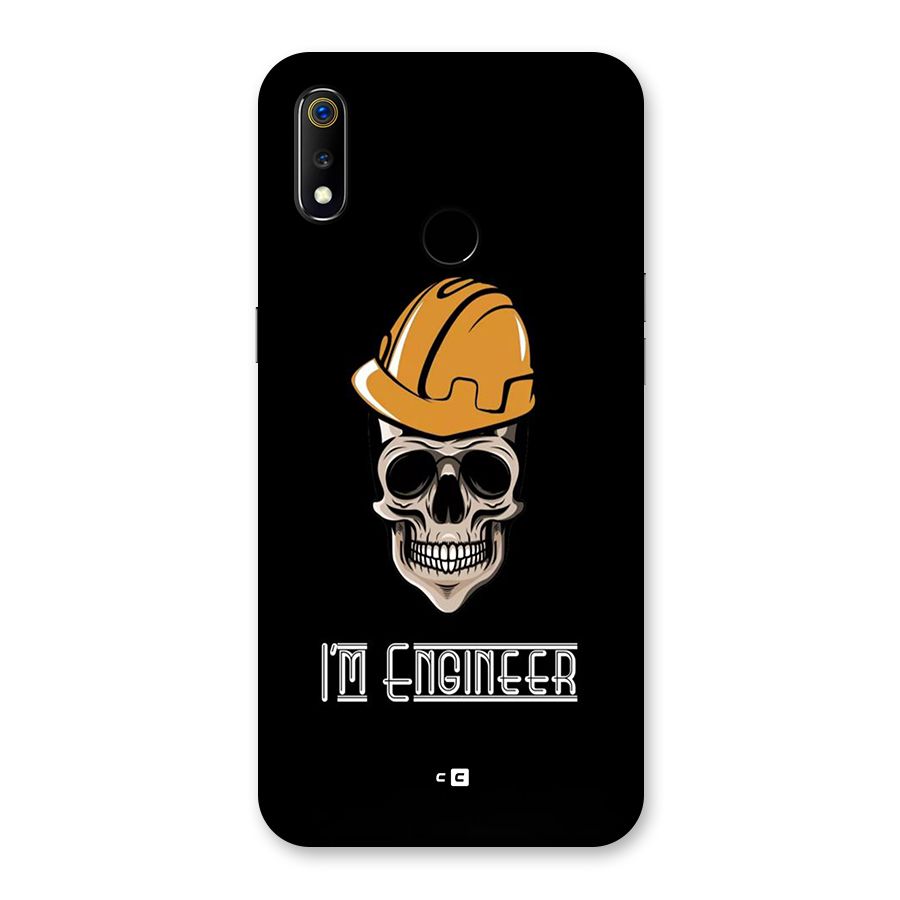 I Am Engineer Back Case for Realme 3