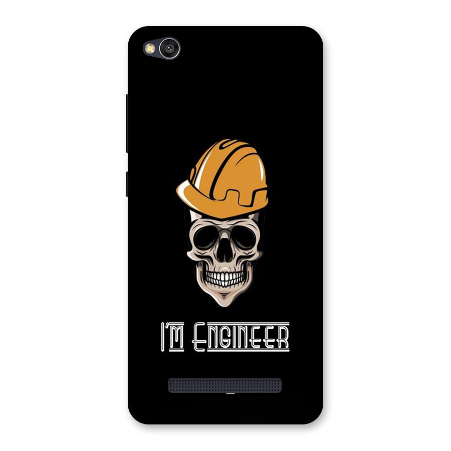 I Am Engineer Back Case for Redmi 4A