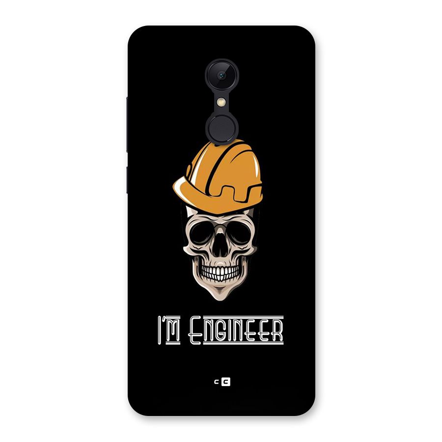 I Am Engineer Back Case for Redmi 5