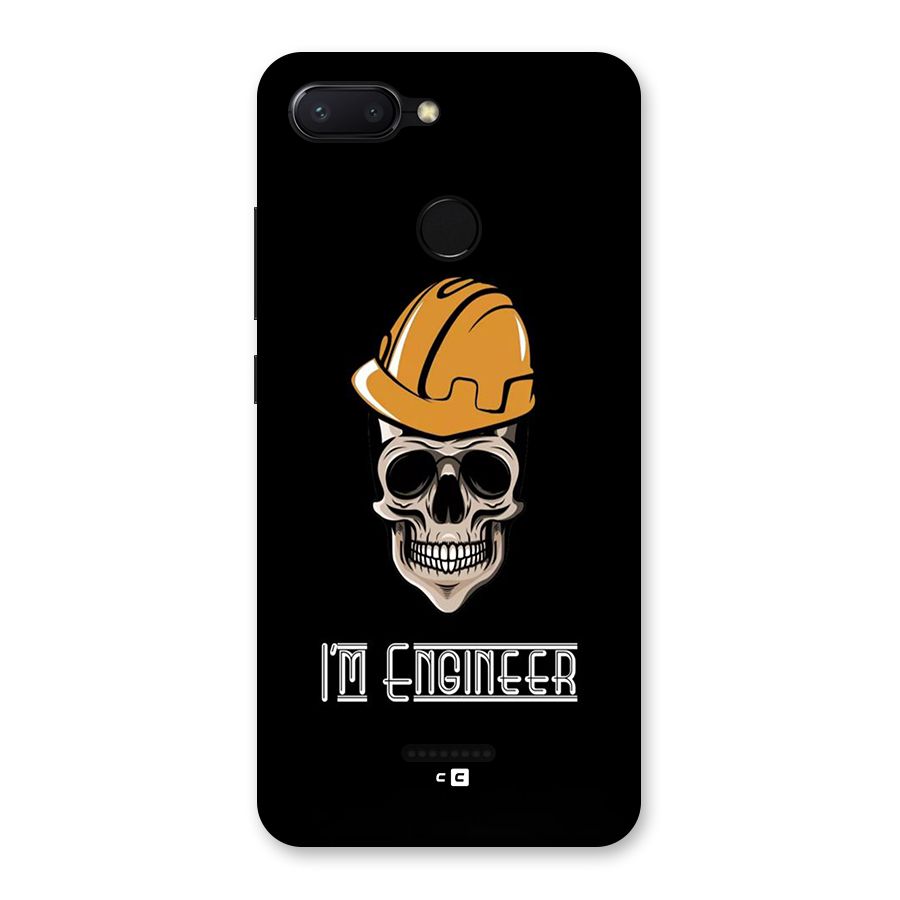 I Am Engineer Back Case for Redmi 6