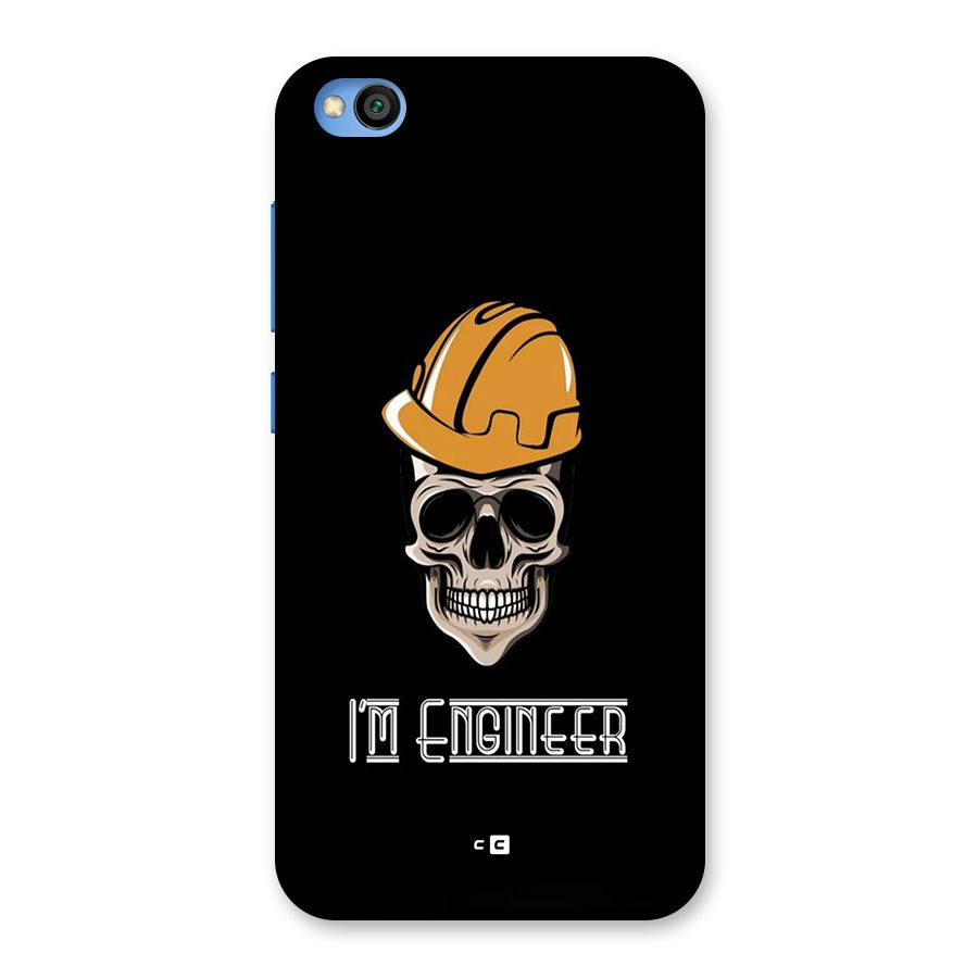 I Am Engineer Back Case for Redmi Go