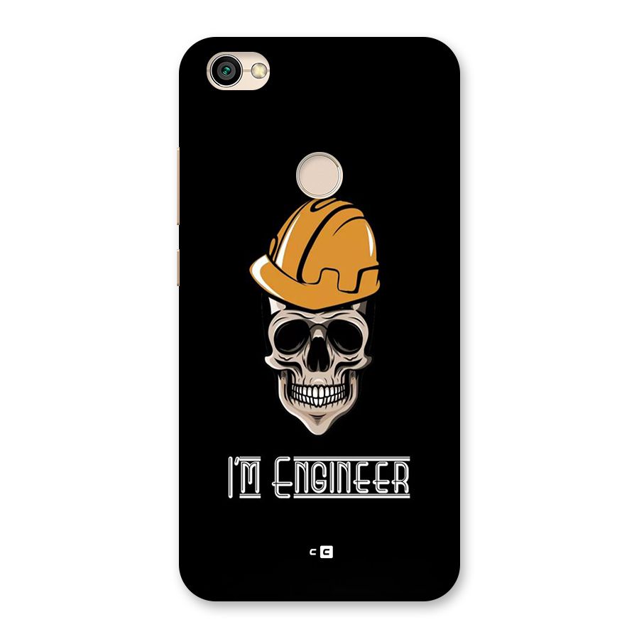 I Am Engineer Back Case for Redmi Y1 2017