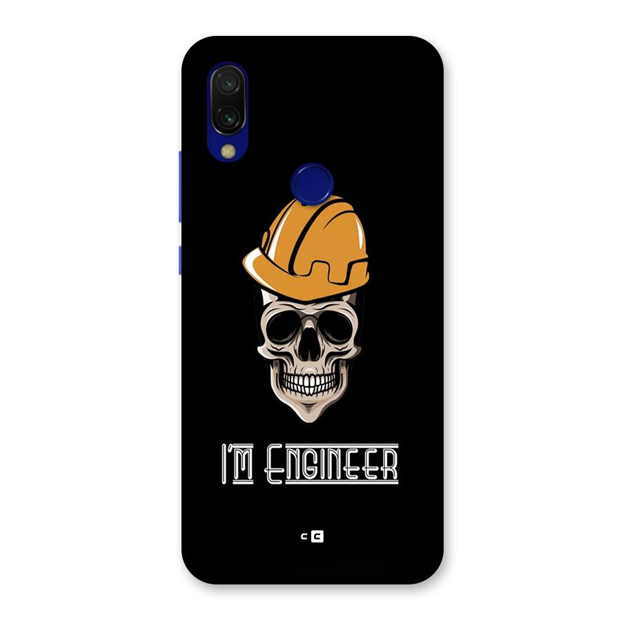I Am Engineer Back Case for Redmi Y3