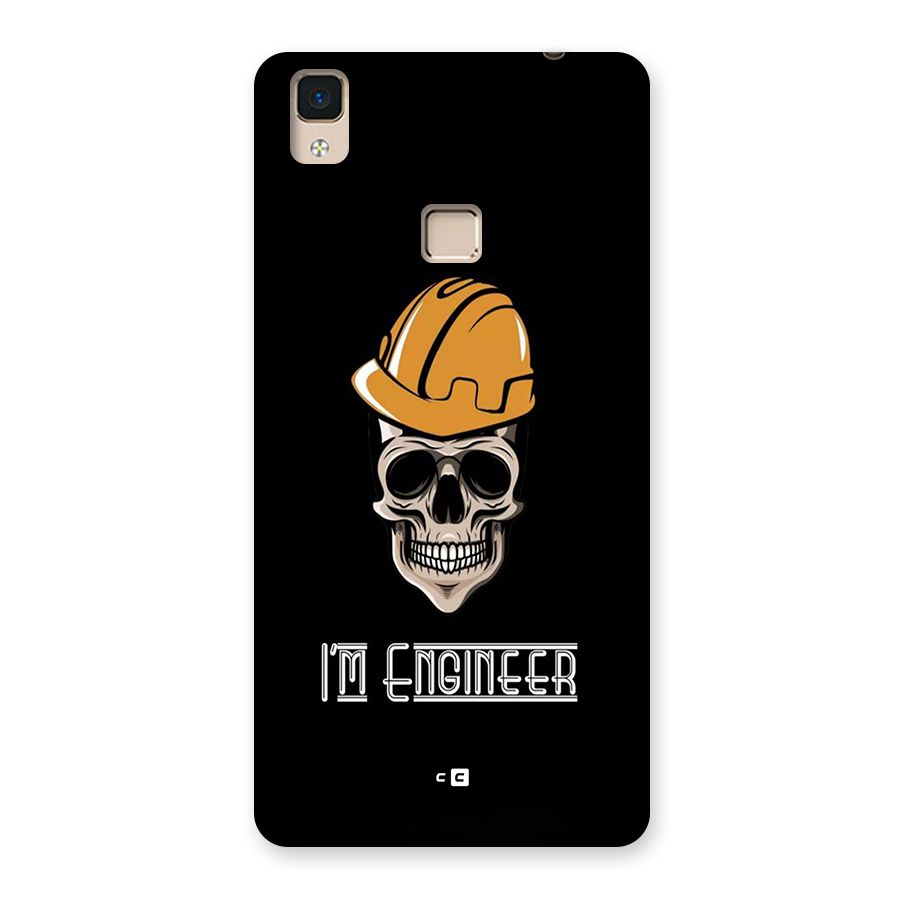 I Am Engineer Back Case for V3 Max