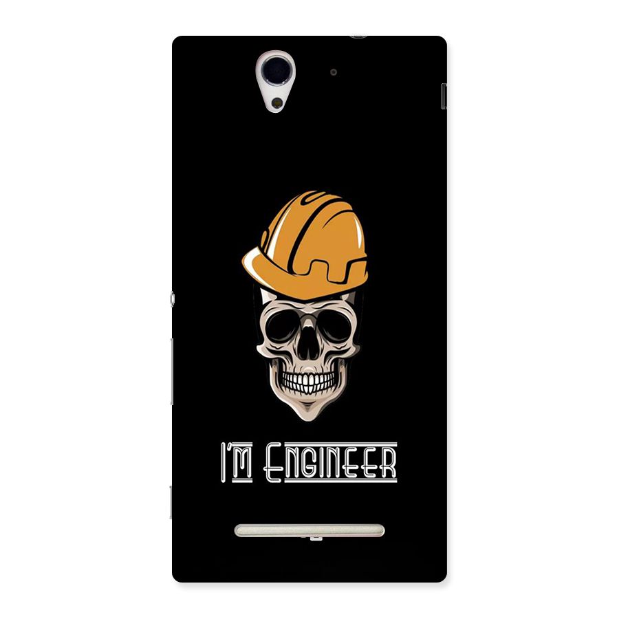 I Am Engineer Back Case for Xperia C3