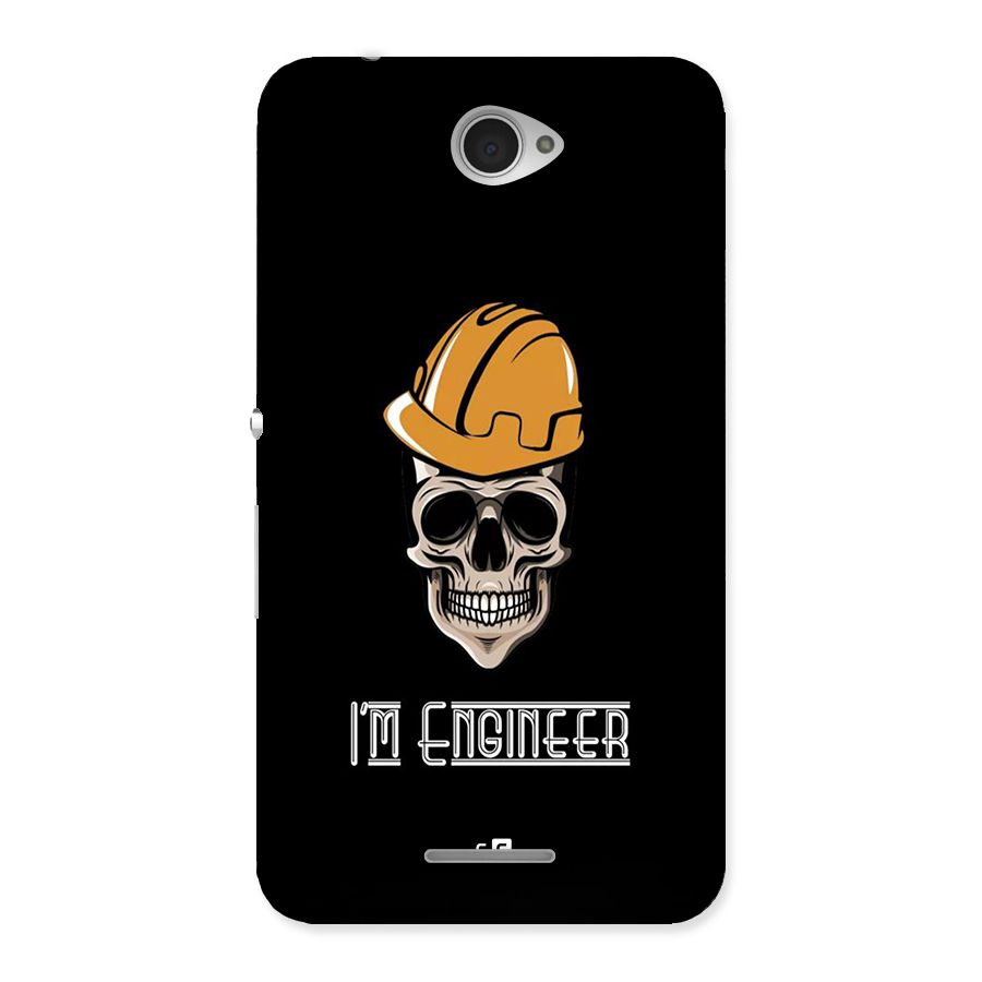 I Am Engineer Back Case for Xperia E4