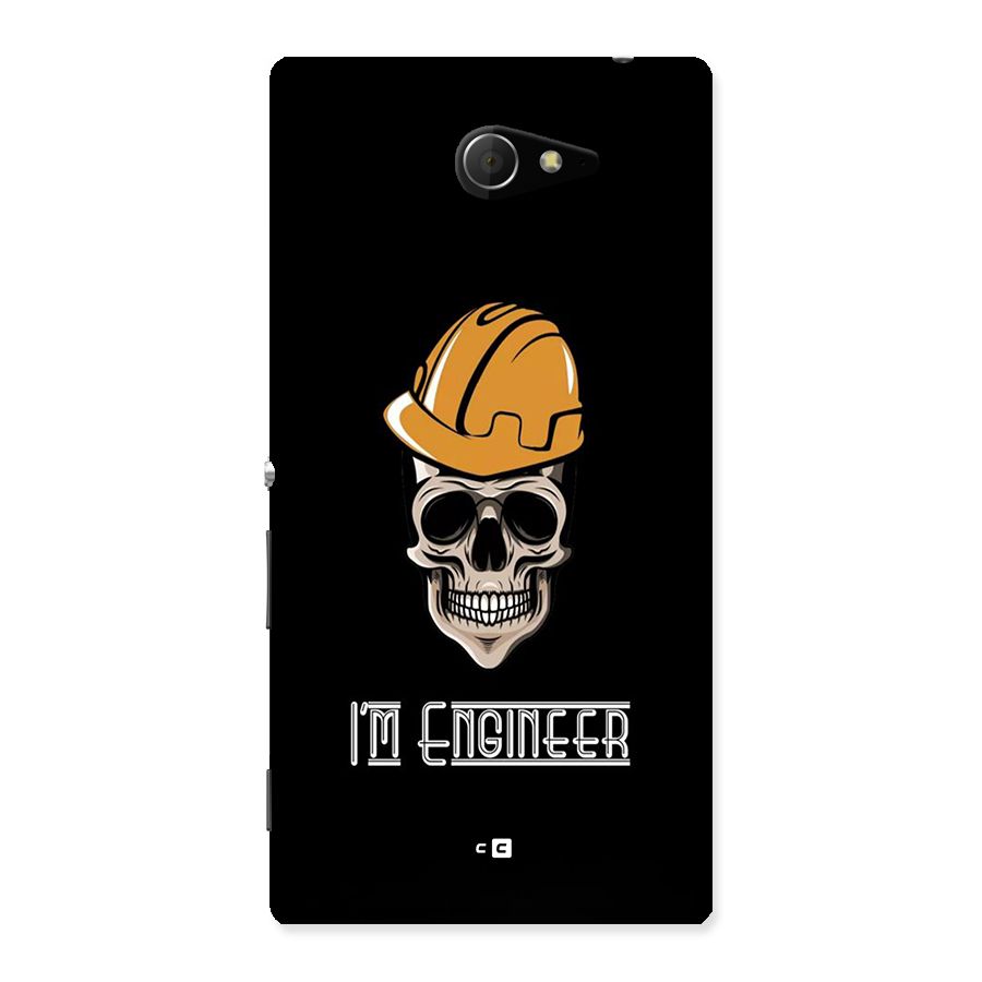 I Am Engineer Back Case for Xperia M2