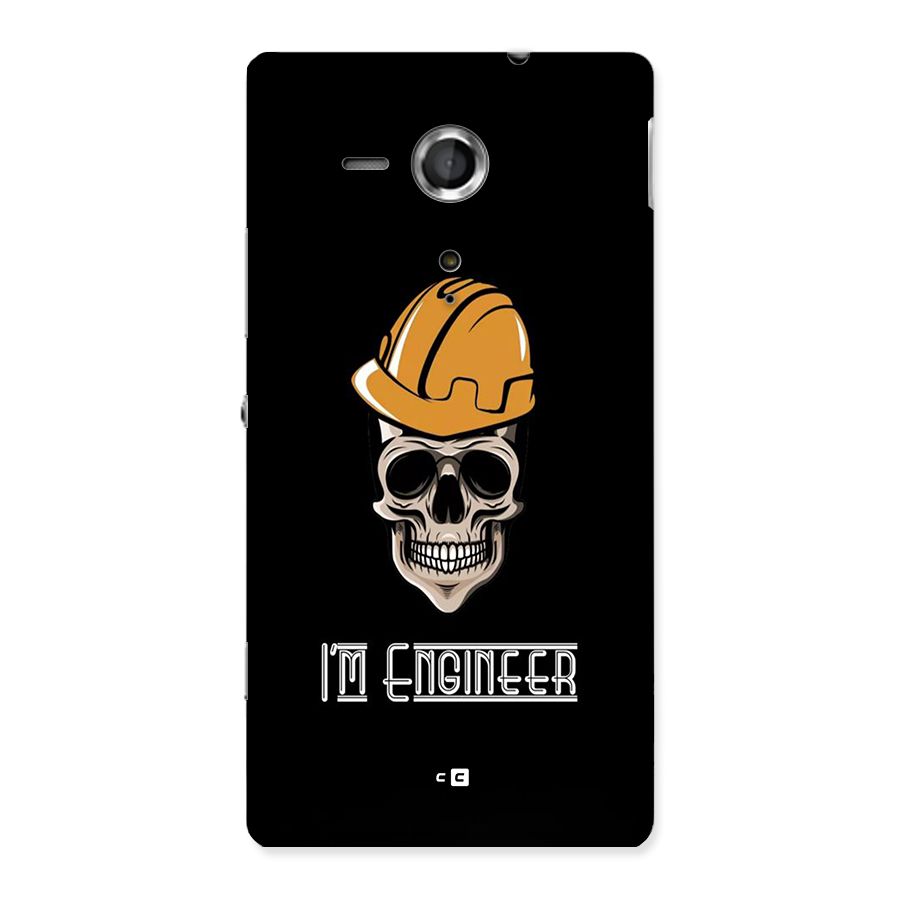 I Am Engineer Back Case for Xperia Sp