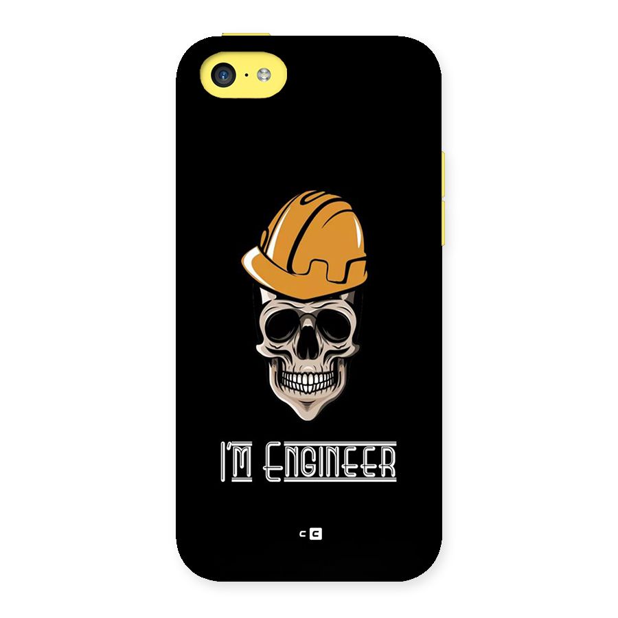 I Am Engineer Back Case for iPhone 5C