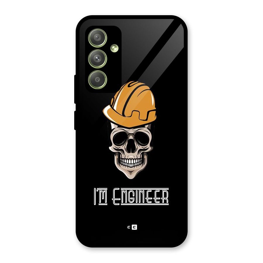 I Am Engineer Glass Back Case for Galaxy A54