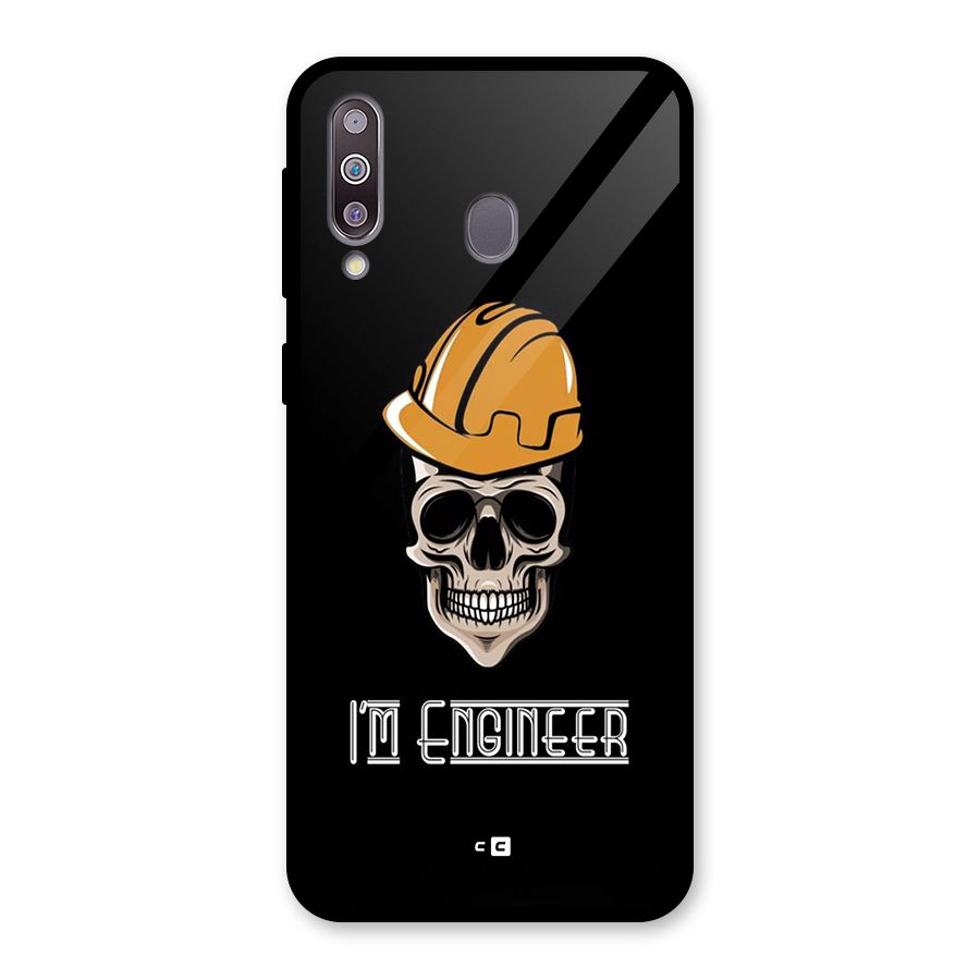 I Am Engineer Glass Back Case for Galaxy M30