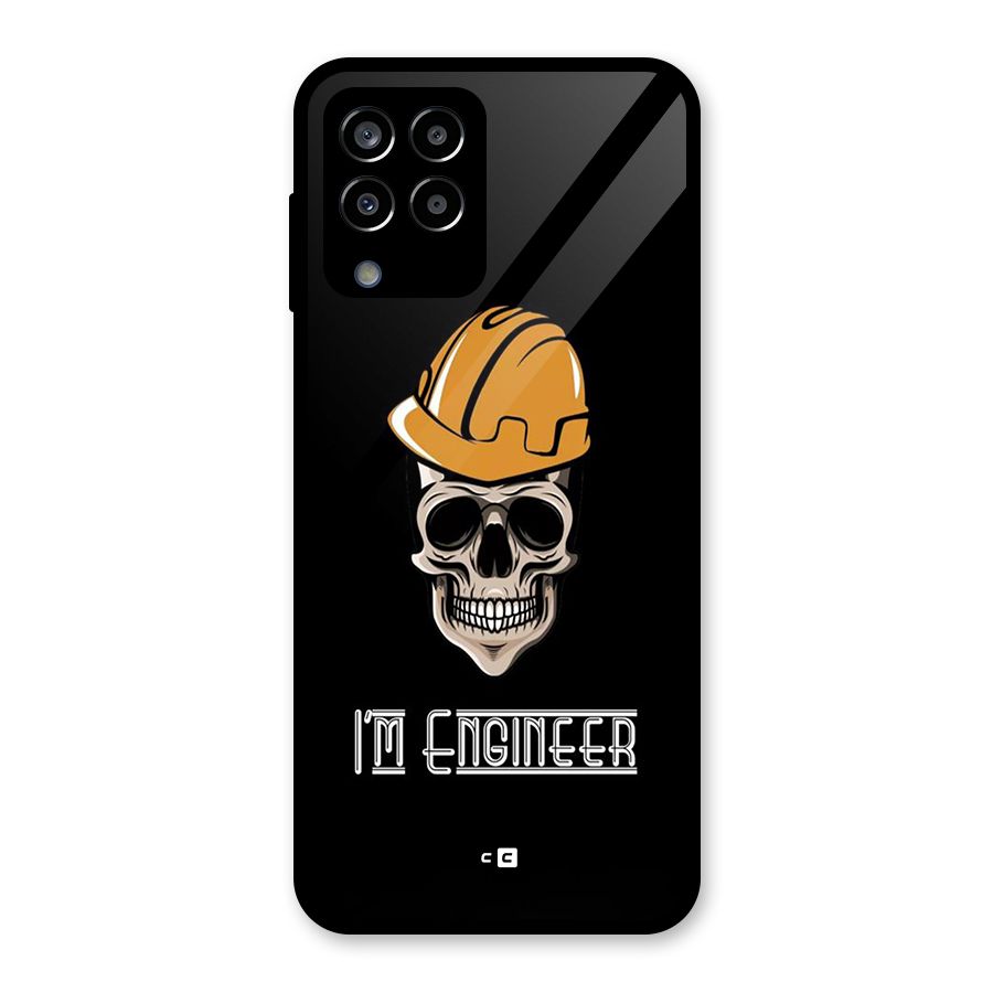I Am Engineer Glass Back Case for Galaxy M33