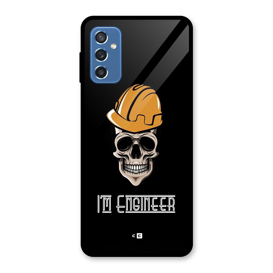 I Am Engineer Glass Back Case for Galaxy M52 5G