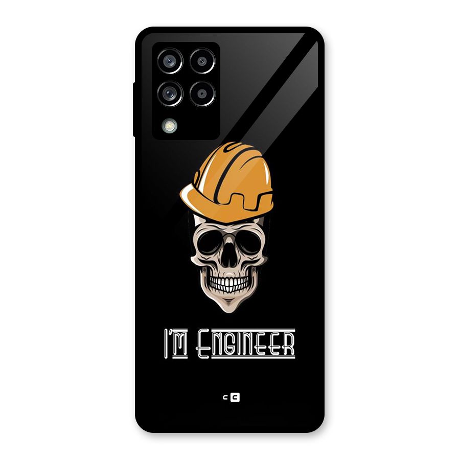 I Am Engineer Glass Back Case for Galaxy M53 5G