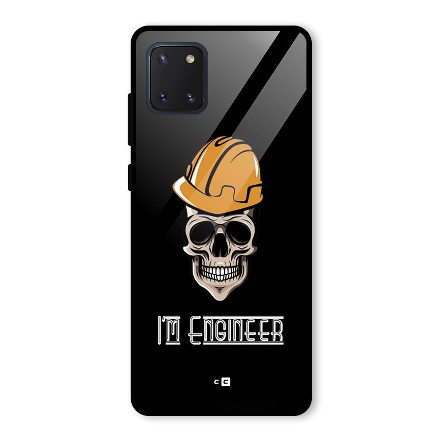 I Am Engineer Glass Back Case for Galaxy Note 10 Lite