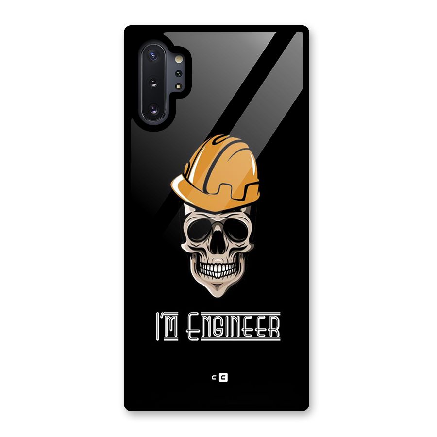 I Am Engineer Glass Back Case for Galaxy Note 10 Plus