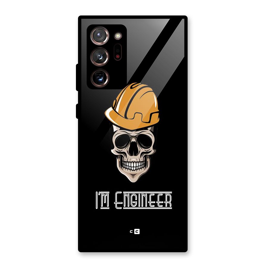 I Am Engineer Glass Back Case for Galaxy Note 20 Ultra