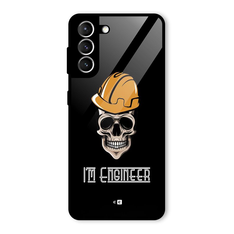 I Am Engineer Glass Back Case for Galaxy S21 5G