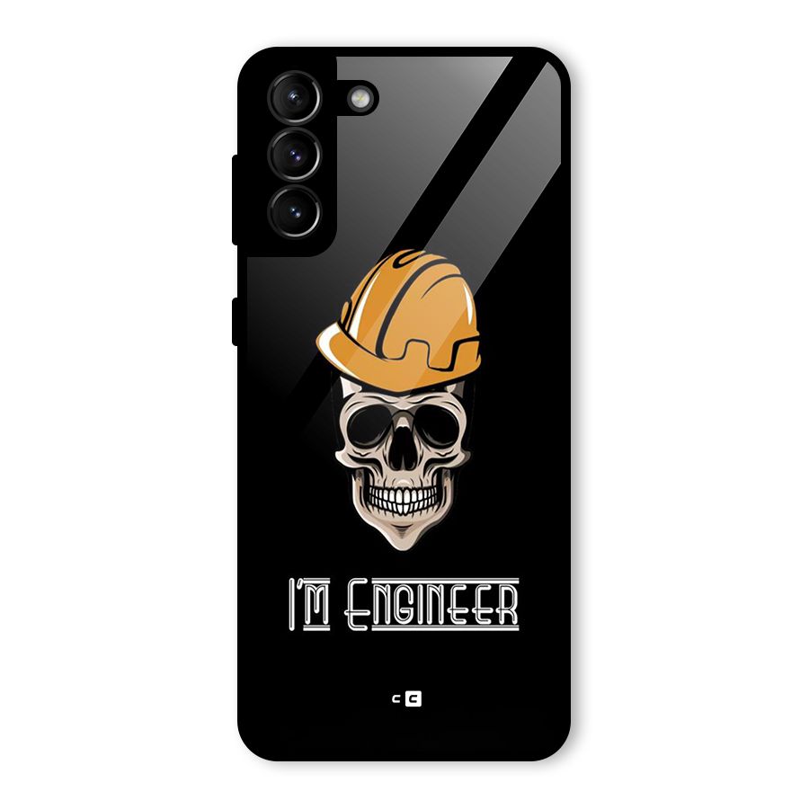 I Am Engineer Glass Back Case for Galaxy S21 Plus