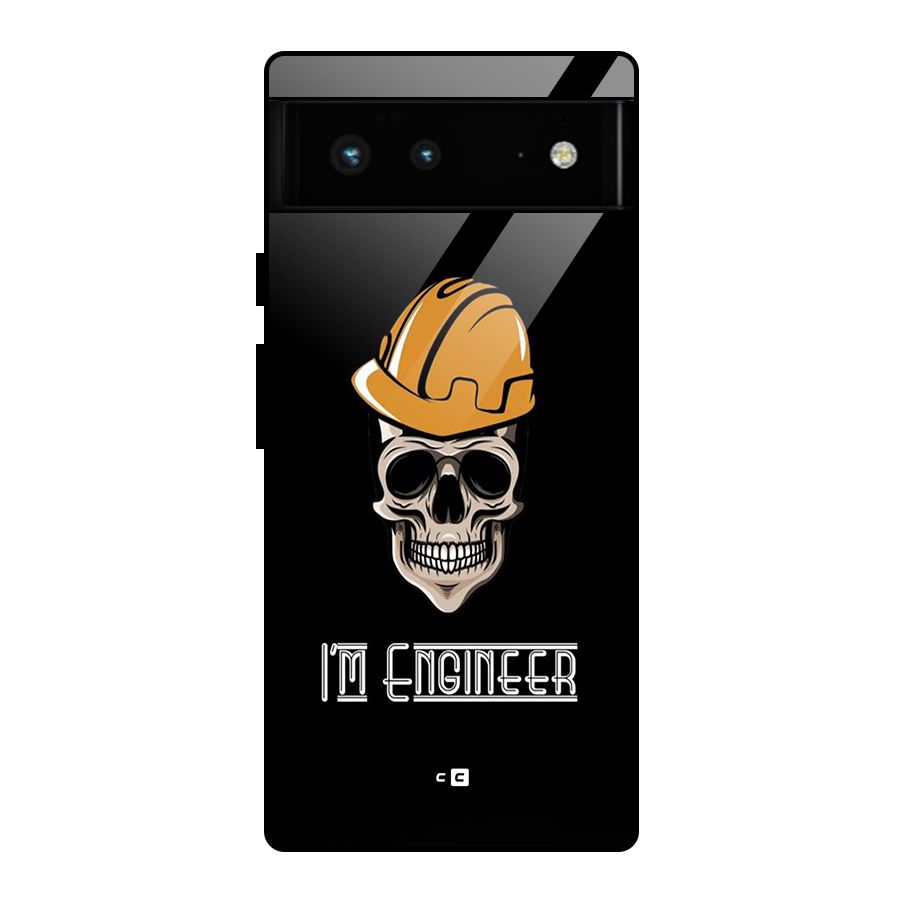 I Am Engineer Glass Back Case for Google Pixel 6