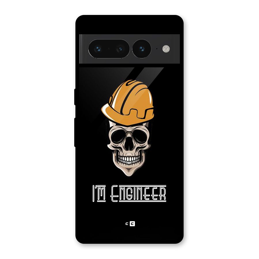 I Am Engineer Glass Back Case for Google Pixel 7 Pro