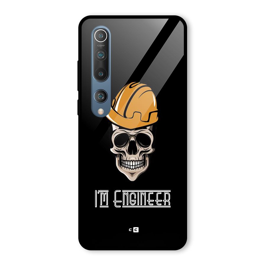 I Am Engineer Glass Back Case for Mi 10