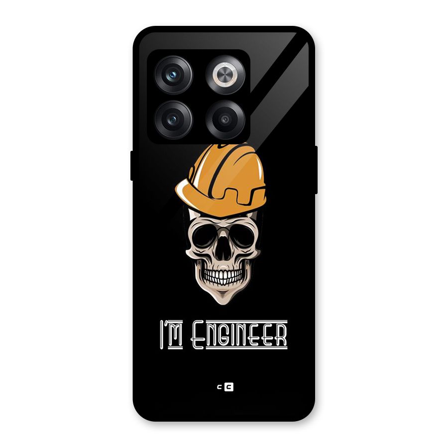 I Am Engineer Glass Back Case for OnePlus 10T